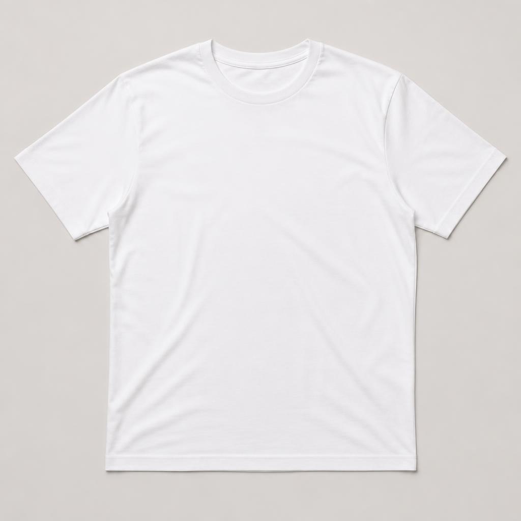 T-shirt i färgen white, framsida